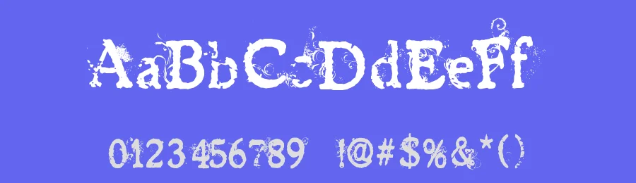 James Han by Pi Luo Chiu — Decorative Font — thumbnail 3