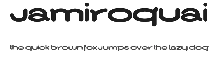 Jamiroquai by Jakub DegΓ³rski β Decorative Font