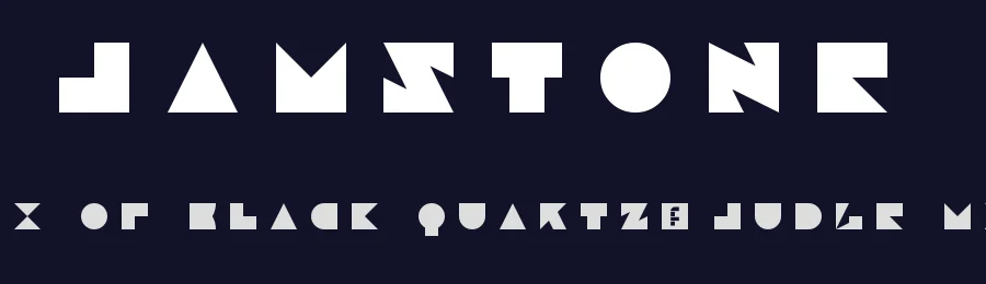 Jamstone by Geronimo Font Studios — Display Font — thumbnail 2