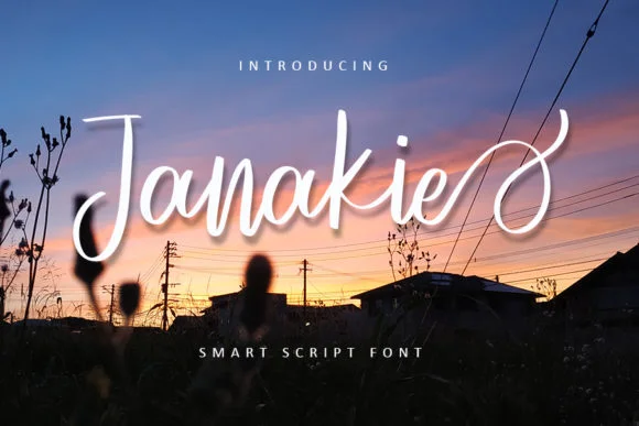 Janakie Font by FreshTypeINK — Script Handwritten Font