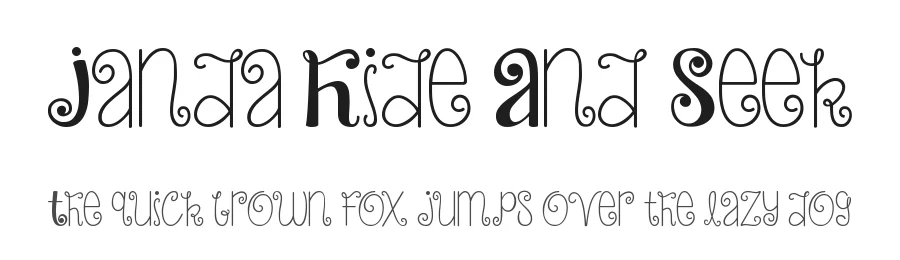 Janda Hide And Seek