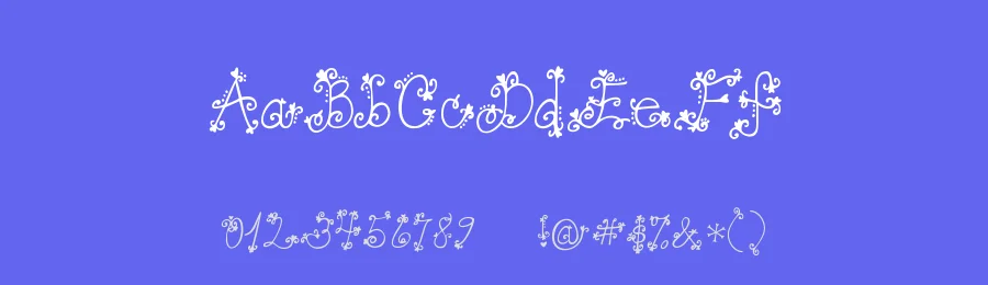 Janda Love And Rain by Kimberly Geswein — Decorative Font — thumbnail 3