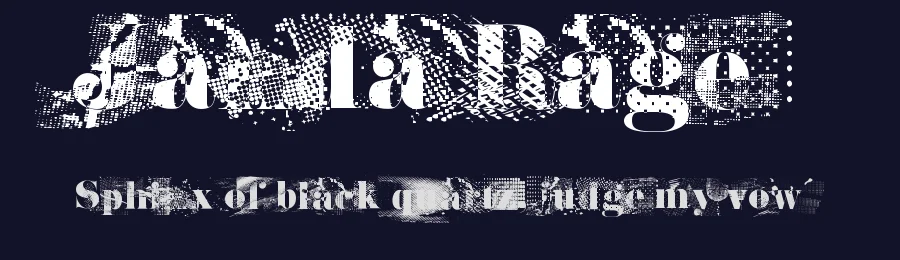 Janda Rage by Font Bureau — Decorative Font — thumbnail 2