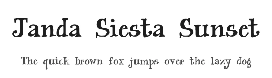 Janda Siesta Sunset