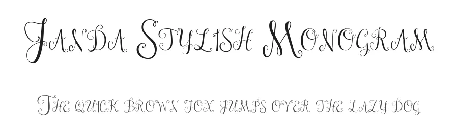 Janda Stylish Monogram