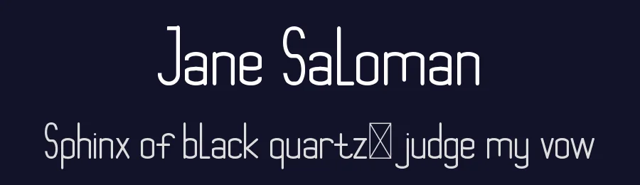 Jane Saloman by Edric Studio — Serif Font — thumbnail 2