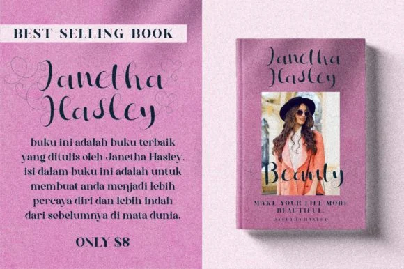Janetha Hasley Font by Letterena Studios — Script Handwritten Font — thumbnail 3