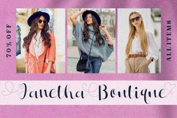 Janetha Hasley Font by Letterena Studios — Script Handwritten Font — thumbnail 9