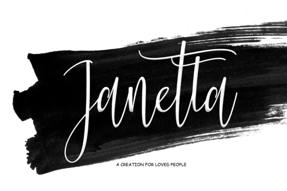 Janetta Font by Sinfa.co — Script Handwritten Font