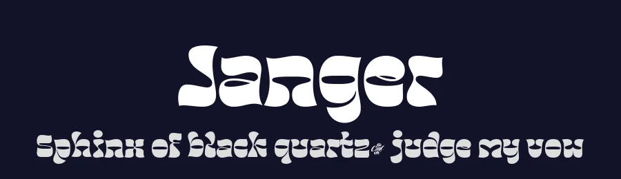 Janger by Creative Media Lab — Decorative Font — thumbnail 2