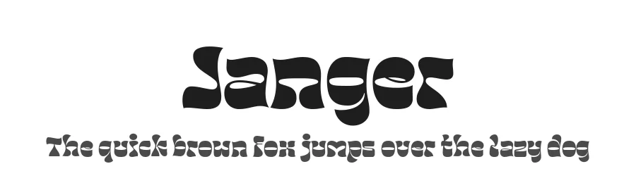 Janger by Creative Media Lab β Decorative Font