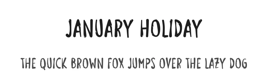January Holiday