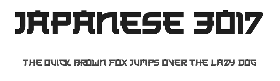 Japanese 3017 by Hawtpixel — Decorative Font