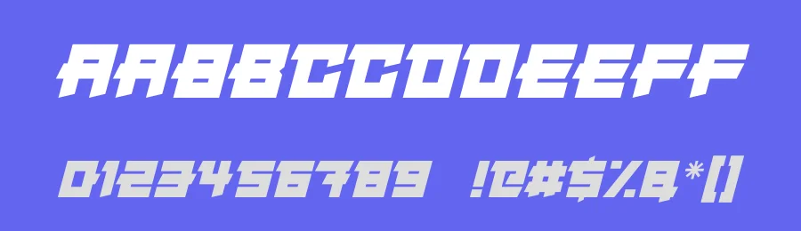 Japanese Robot by Hawtpixel — Decorative Font — thumbnail 3