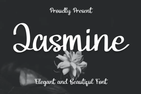 Jasmine Font by Berkah Shop by Berkah Shop β Script Handwritten Font