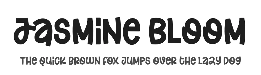 Jasmine Bloom by Subectype & Orenari — Decorative Font