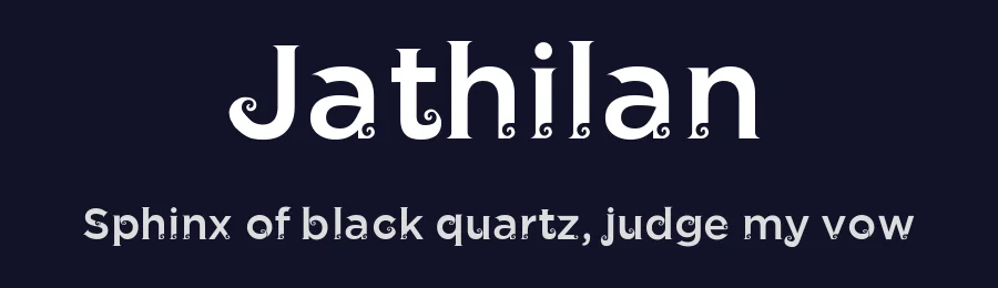 Jathilan by Natalia Inggrid — Decorative Font — thumbnail 2