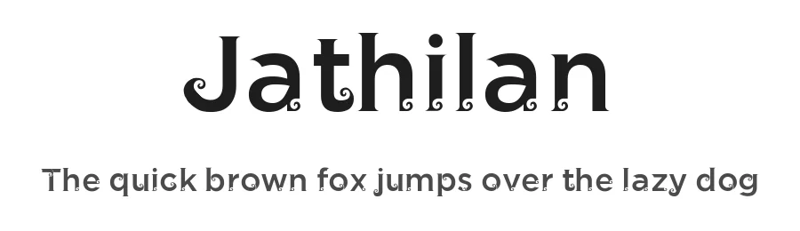Jathilan by Natalia Inggrid β Decorative Font
