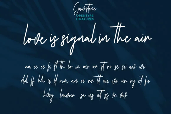 Jawstone Font by Maulana Creative — Script Handwritten Font — thumbnail 9