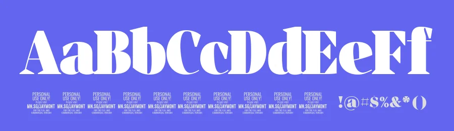 Jaymont by Måns Grebäck — Serif Font — thumbnail 3