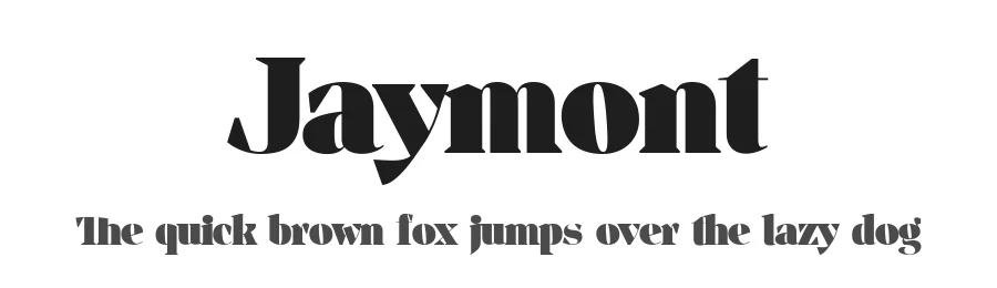Jaymont by MΓ₯ns GrebΓ€ck β Serif Font
