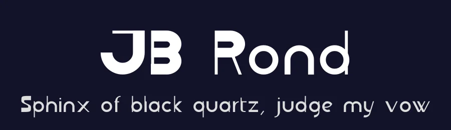 JB Rond by JBFoundry — Decorative Font — thumbnail 2