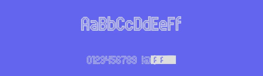 JD Digital by Jecko Development — Display Font — thumbnail 3