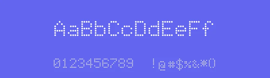 JD LCD Rounded by Jecko Development — Display Font — thumbnail 3