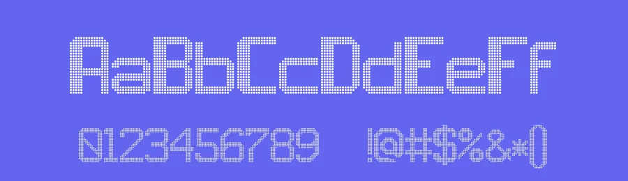 JD LED5 by Jecko Development — Display Font — thumbnail 3