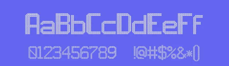 JD LED7 by Jecko Development — Display Font — thumbnail 3