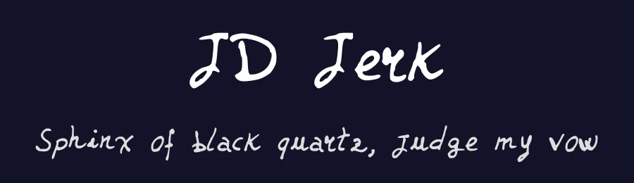 JD Jerk by Jecko Development — Script Handwritten Font — thumbnail 2