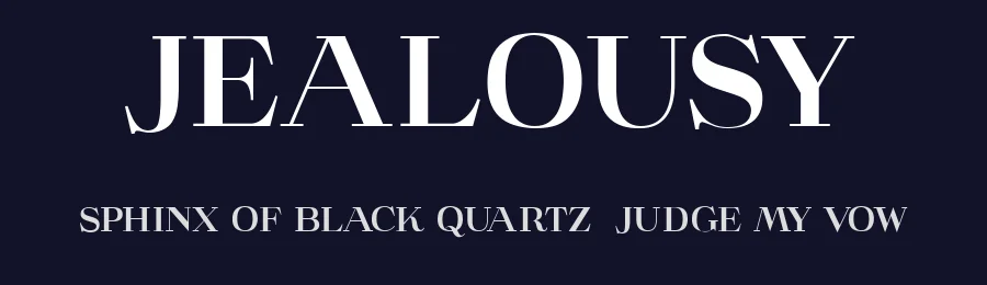 Jealousy by Vladimir Nikolic — Serif Font — thumbnail 2