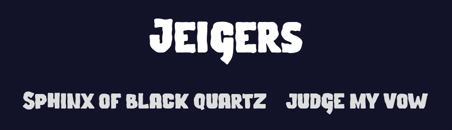 Jeigers by Maulana Creative — Decorative Font — thumbnail 2