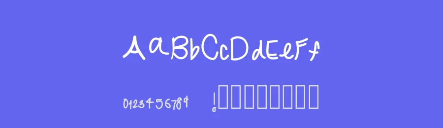 Jekafont by Jessica Suárez — Script Handwritten Font — thumbnail 3