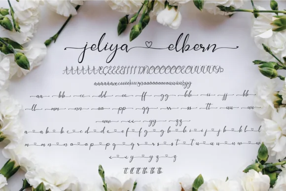 Jelia Elbern Font by Muksal Creative — Script Handwritten Font — thumbnail 9
