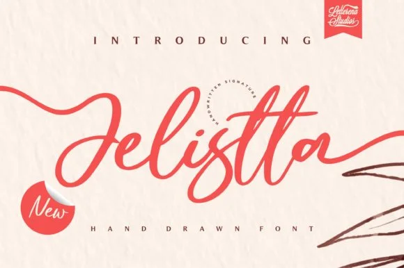 Jelistta Font by Letterena Studios — Script Handwritten Font