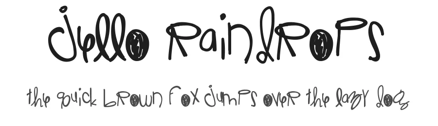 Jello Raindrops