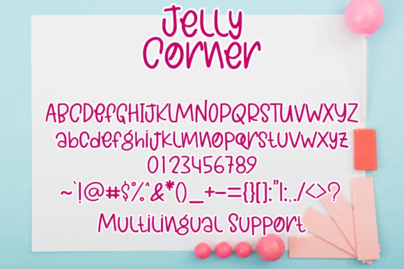 Jelly Corner Font by boogaletter — Script Handwritten Font — thumbnail 7