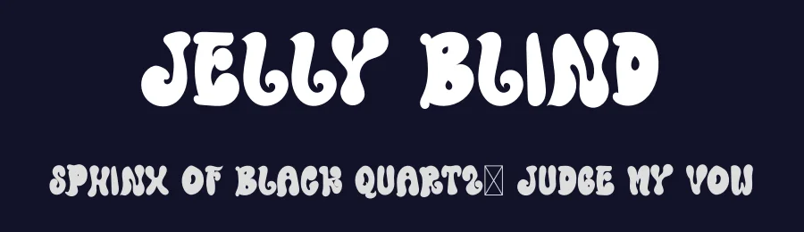 Jelly Blind by Eddy Goodboy — Decorative Font — thumbnail 2