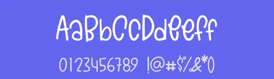 Jelly Corner by Booga Letter — Script Handwritten Font — thumbnail 3