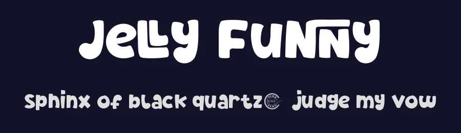 Jelly Funny by RaisProject — Decorative Font — thumbnail 2