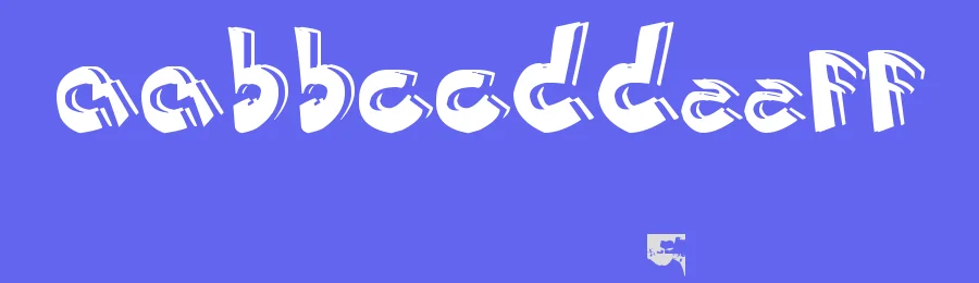 Jerónimo Cartoon by Edgar Jerönimo Navarrete Ureña — Decorative Font — thumbnail 3