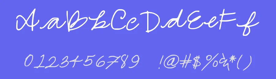 Jessa Hand by Jessa McClintick — Script Handwritten Font — thumbnail 3