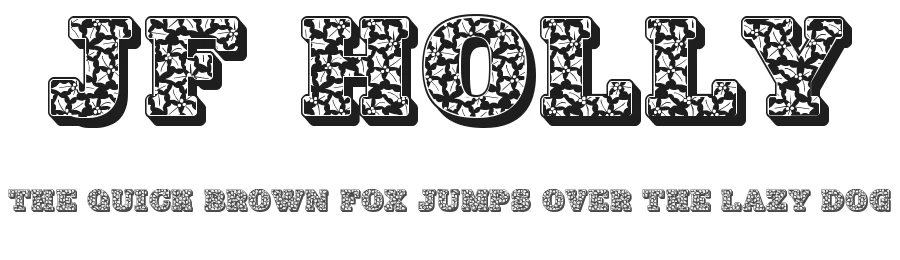 JF Holly by Jester Font Studio — Decorative Font
