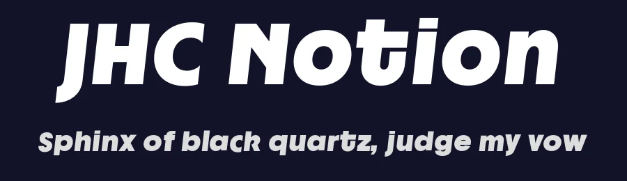 JHC Notion by Jehoo Creative — Sans Serif Font — thumbnail 2