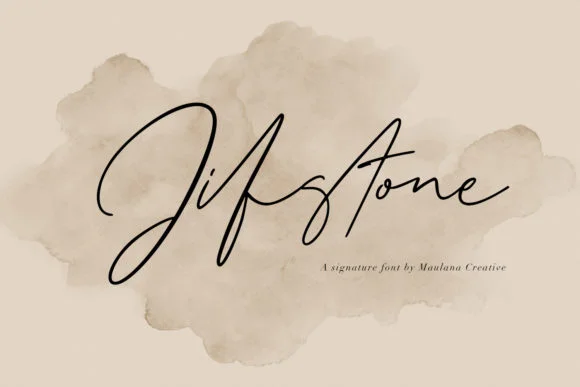 Jifstone Font by Maulana Creative — Script Handwritten Font