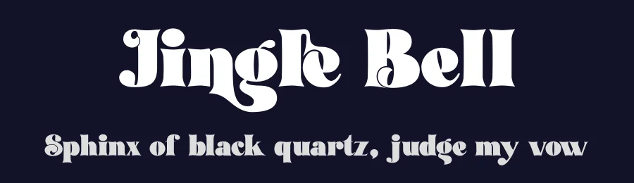 Jingle Bell by Absonstype Studio — Decorative Font — thumbnail 2
