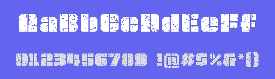 JLS OverKill Grunge by Fontry West — Decorative Font — thumbnail 3
