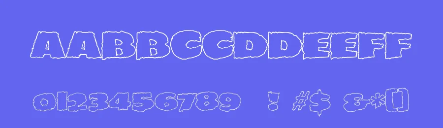 JMH Eerie by Jorge Morón — Decorative Font — thumbnail 3