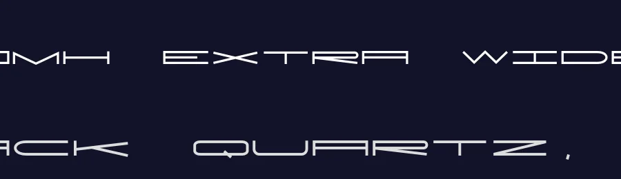 JMH Extra Wide by Jorge Morón — Display Font — thumbnail 2